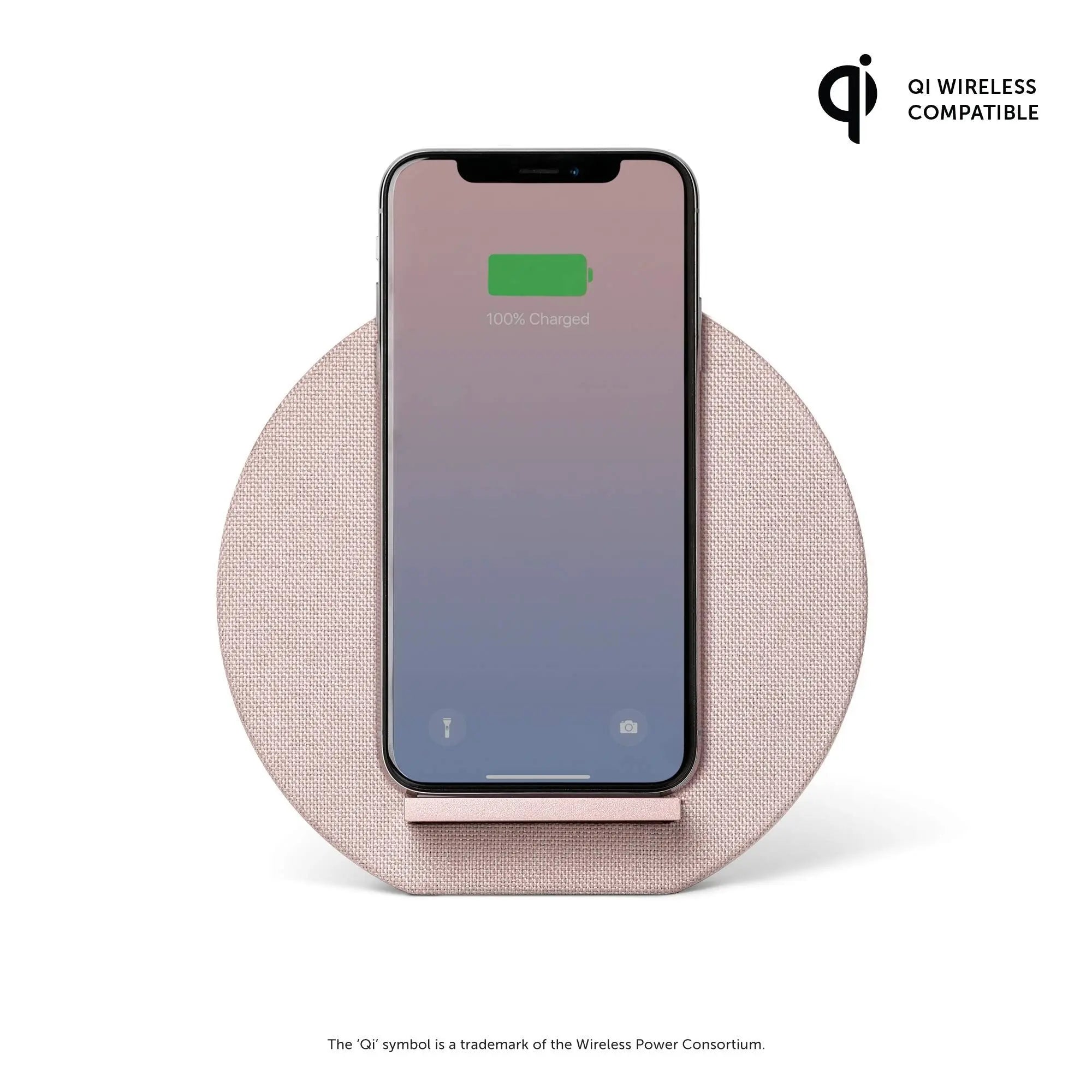 Native Union Wireless Fast Multi View Charging Dock - Rose Native Union