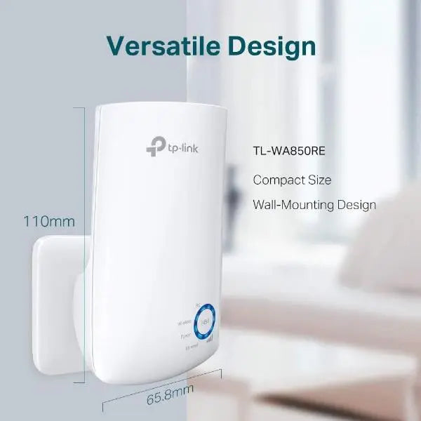 TP-Link TL-WA850RE N300Mbps WiFi Extender TP-Link