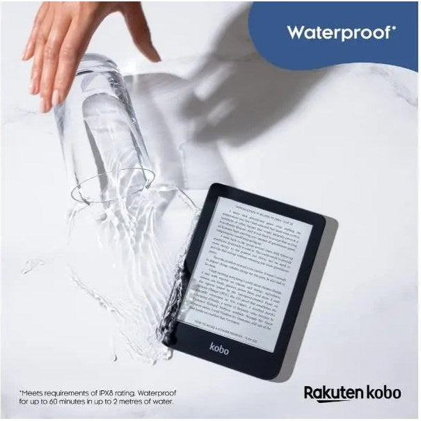 Kobo Clara 2E 6" HD Waterproof Ereader Ebook Kobo