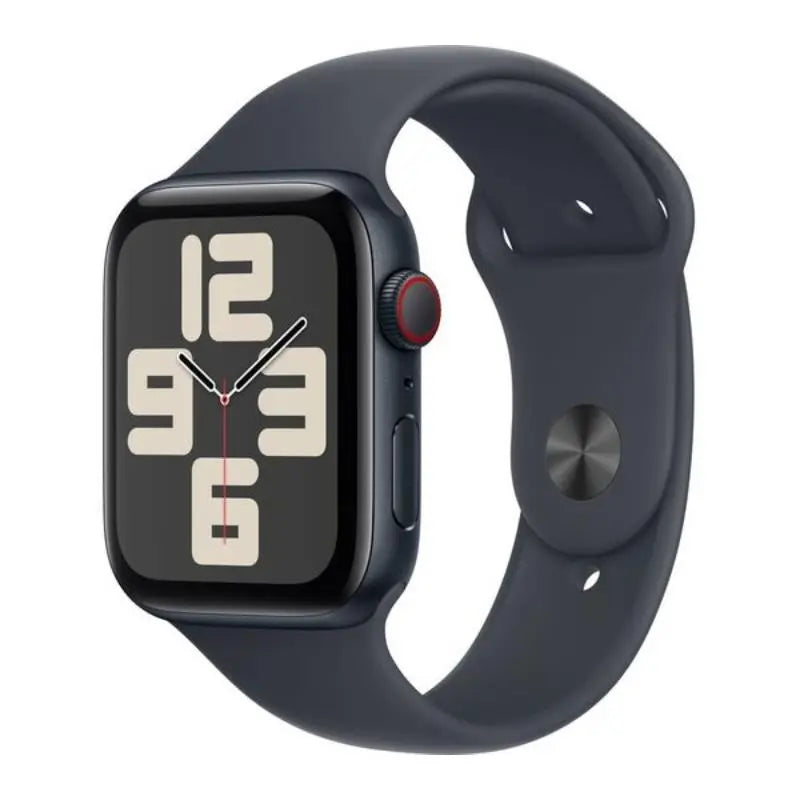 Apple Watch SE Gen 2 Cellular 40mm Smartwatch Midnight Aluminum Sport Band S/M - Refurbished Apple