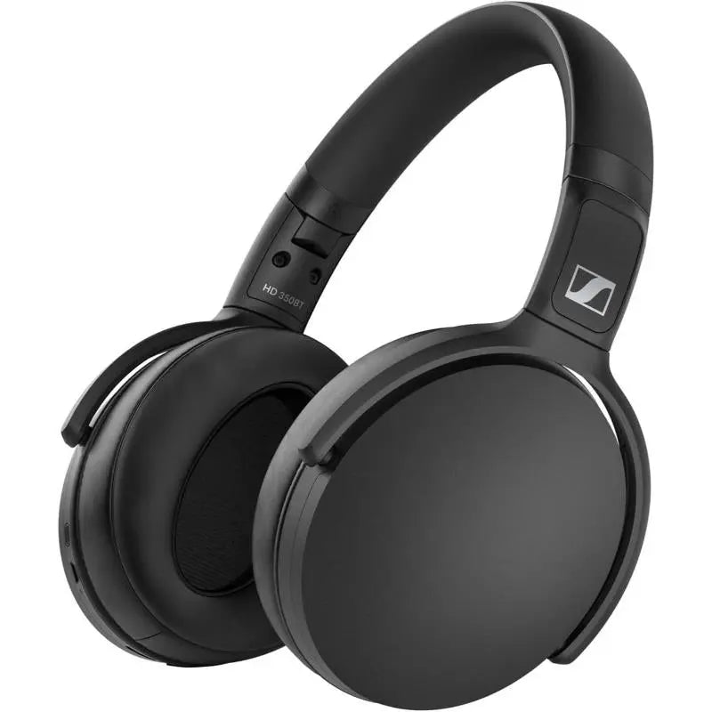 Sennheiser HD 350BT Wireless Bluetooth Foldable On-Ear Headphones - Black - New Sennheiser