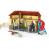 Schleich Farm World 42485 Horse Stable With 2 Horses And Accessories Schleich