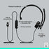 Logitech USB Headset Mono H570e - New Logitech