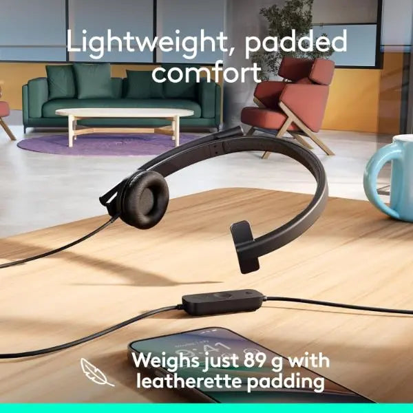 Logitech USB Headset Mono H570e - New Logitech