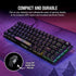 Corsair K65 Pro Mini 65% Optical Mechanical Wired Gaming Keyboard QWERTY Layout - New Corsair