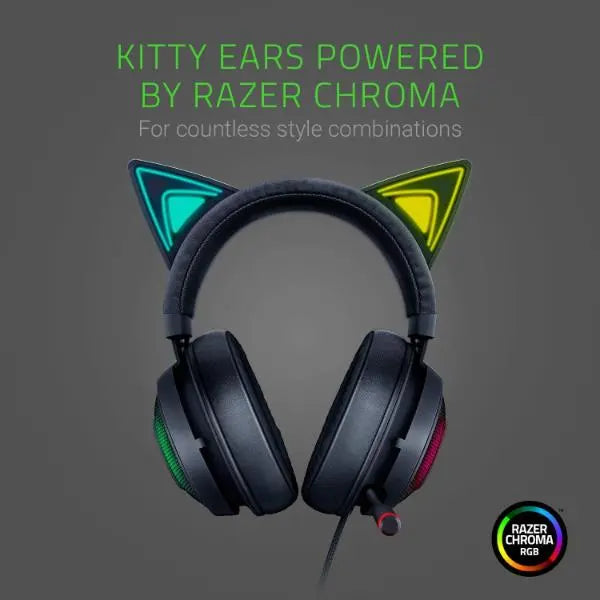 Razer Kraken Kitty Edition Wired Gaming Headset Razer