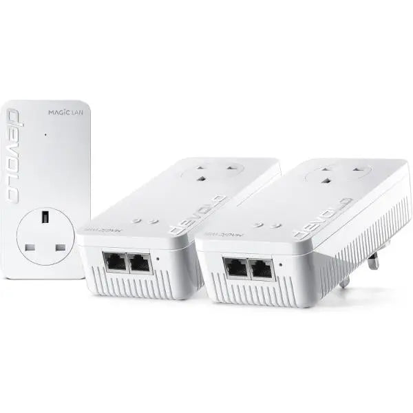 Devolo Magic 1 Mesh WiFi Kit UK: Seamless Home Internet Coverage with 2-1-3 Setup - Refurbished Devolo