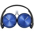 Sony MDR-ZX310 On-Ear Foldable Wired Headphones - Blue - New