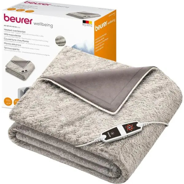 Beurer HD150 XXL Nordic Soft Heated Electric Blanket 6 Temperatures 200x150cm Beurer