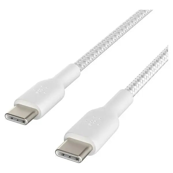 Belkin BoostCharge Braided USB-C To USB-C Fast Charger Cable 2 Pack 1M Belkin