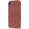 Decoded Apple iPhone XR Leather Card Back Case - Oak Brown (New) - The Outlet Shop