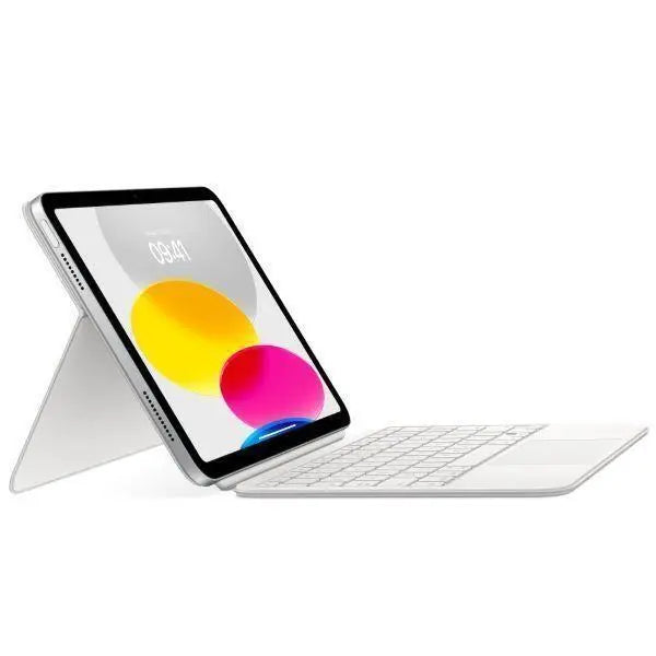 Apple Magic Keyboard Folio for iPad 10th Gen British English White Keyboard Case - Refurbished Apple