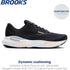 Brooks Adrenaline GTS 24 Womens Running Trainers UK Size 7 Black / Peach / Peacoat - New Brooks
