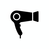 Health and Beauty - Hair Dryer Icon