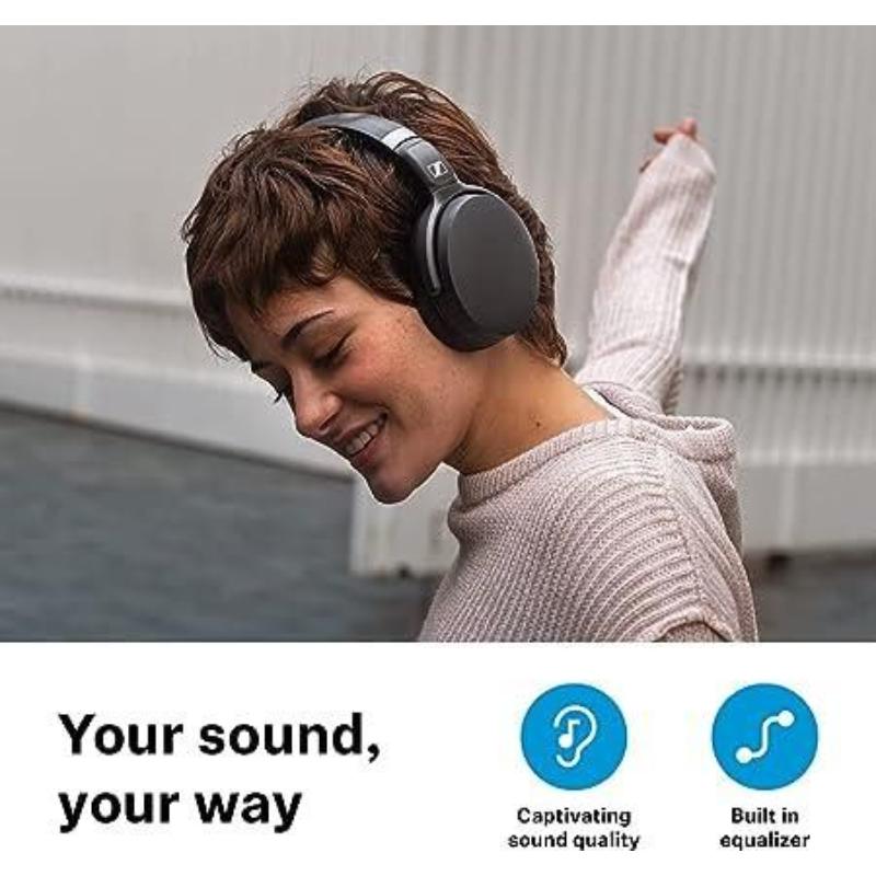 Sennheiser HD 450SE Wireless Headphones – Noise Cancelling Over-Ear Headset Sennheiser