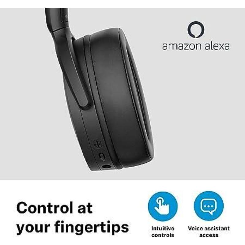 Sennheiser HD 450SE Wireless Headphones – Noise Cancelling Over-Ear Headset Sennheiser