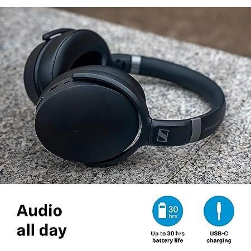 Sennheiser HD 450SE Wireless Headphones – Noise Cancelling Over-Ear Headset Sennheiser