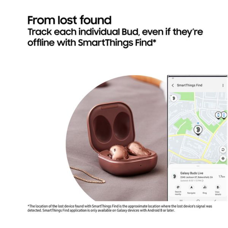 Samsung Galaxy Buds Live Wireless Bluetooth Earbuds Noise Cancelling - New Samsung