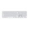 Apple Magic Keyboard with touch ID and Numeric Keypad White Keys British Layout - New Apple