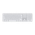Apple Magic Keyboard with touch ID and Numeric Keypad White Keys British Layout - New Apple