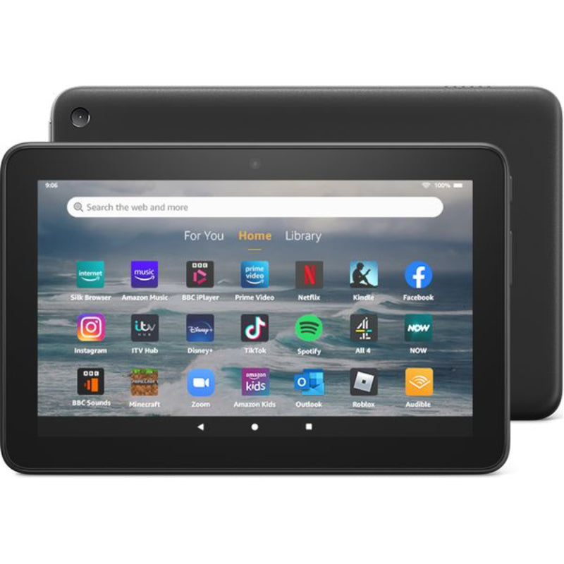 Amazon Fire 7 Tablet 7″ (2022) – 16GB, With Ads, Fast & Portable – Black The Outlet Shop