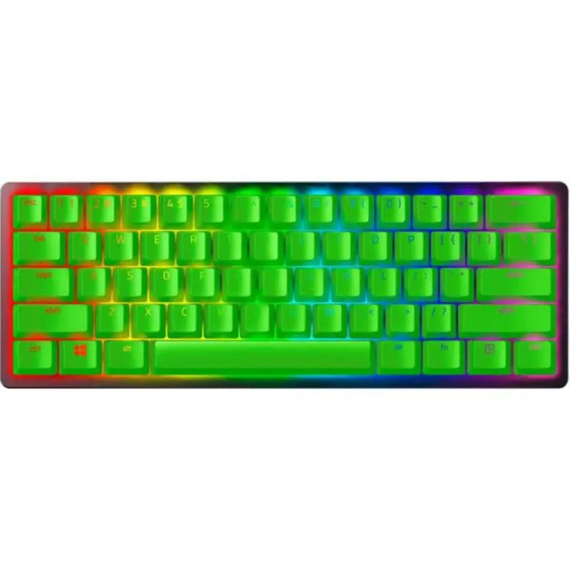 Razer PBT Keycap Upgrade Set Green Mechanical Optical Keyboard Keycaps - New Razer