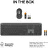 Logitech Signature Slim MK950 Wireless Keyboard & Mouse – UK Layout, Graphite Grey - New The Outlet Shop