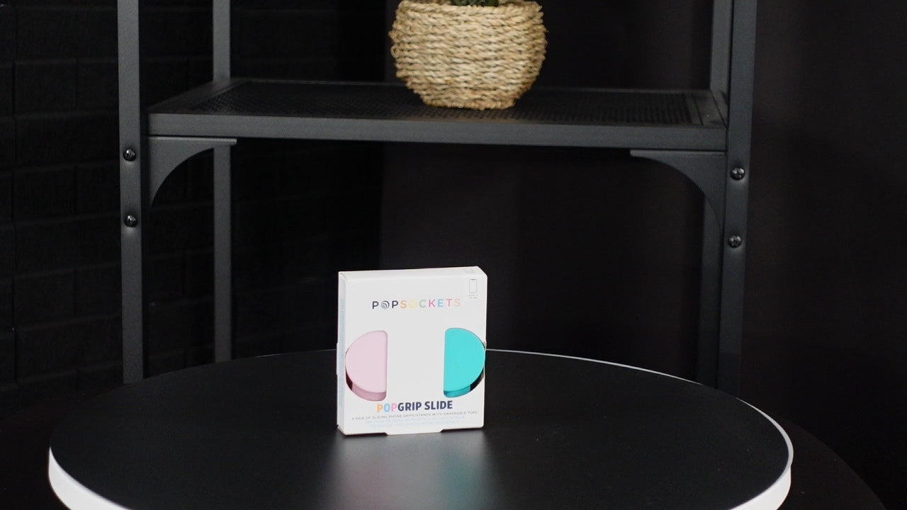 Apple iPhone 12 Pro Max Popsockets Popgrip Slide Twin Pack - Pink/Teal - New