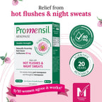 Promensil Menopause Double Strength 60 x 80mg Tablets - New - BBE 08/2028