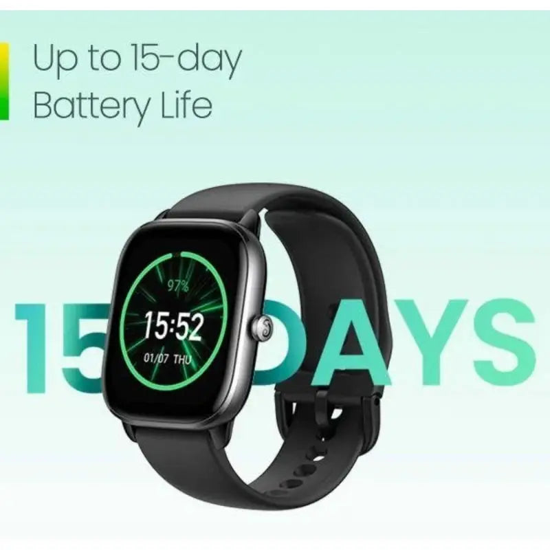 Amazfit GTS 4 Mini Smart Watch Fitness Tracker - White Amazfit