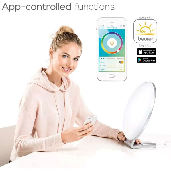 Beurer TL-100 Wellbeing Daylight Therapy Mood Lamp 10000 Lux With Bluetooth Beurer