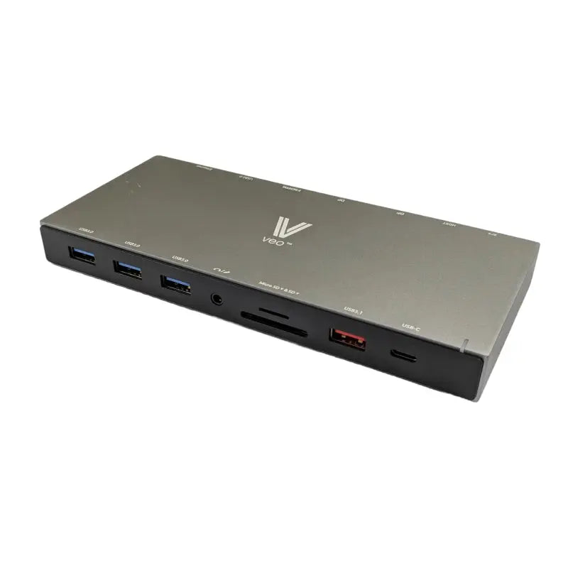 VEO X900 Universal USB-C 3.1 Docking Station with 100W Power Delivery PSU - Like New VEO