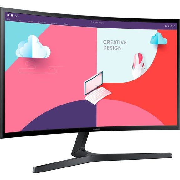 Samsung Essential 27" Curved FullHD 1080p Monitor with Speakers Samsung