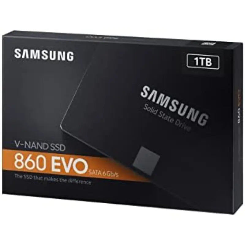 Samsung 860 Evo 1TB 2.5'' SATA SSD V-NAND 7mm Solid State Drive MZ-76E1T0 The Outlet Shop
