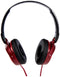 Sony MDR-ZX310 Foldable Wired On Ear Headphones - Metallic Red (New) - The Outlet Shop