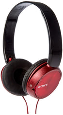 Sony MDR-ZX310 Foldable Wired On Ear Headphones - Metallic Red (New) - The Outlet Shop