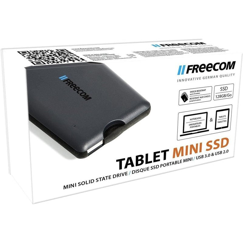 Freecom 128GB Tablet Mini Solid State Drive With USB 3.0 and 2.0 (New) - The Outlet Shop